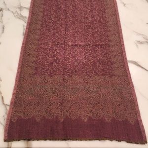 Purple/Tan Pashmina!